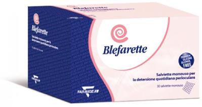 SALVIETTINE OCULARI MEDICATE BLEFARETTE SENZA PARABENI SENZA SILICONE SENZA ALCOOL 30 PEZZI - Farmavicinoate