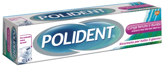 ADESIVO PROTESI DENTALI POLIDENT LUNGA TENUTA 70 G - Farmavicinoate