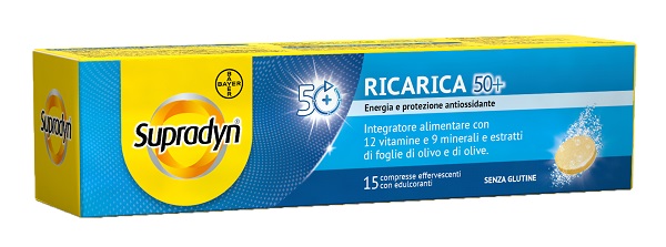 SUPRADYN RICARICA 50+ 15 COMPRESSE EFFERVESCENTI - Farmavicinoate