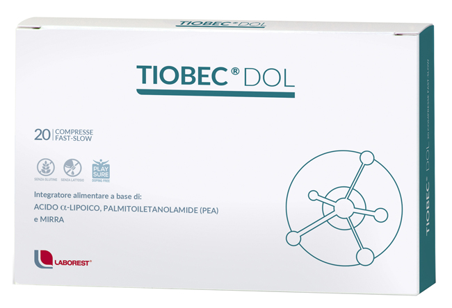 TIOBEC DOL 20 COMPRESSE DA 1455 MG - Farmavicinoate