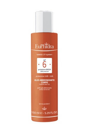 EUPHIDRA KALEIDO UV SYSTEM OLIO SOLARE CORPO 6 - Farmavicinoate
