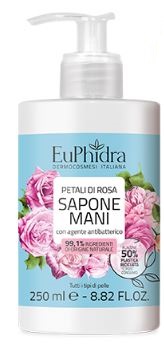 EUPHIDRA SAPONE LIQUIDO PETALI DI ROSA 250 ML - Farmavicinoate