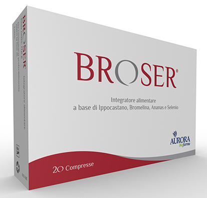BROSER 20 COMPRESSE - Farmavicinoate