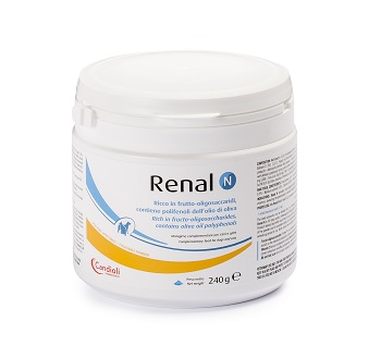 RENAL N MANGIME COMPLEMENTARE PER CANI E GATTI BARATTOLO 240 G - Farmavicinoate