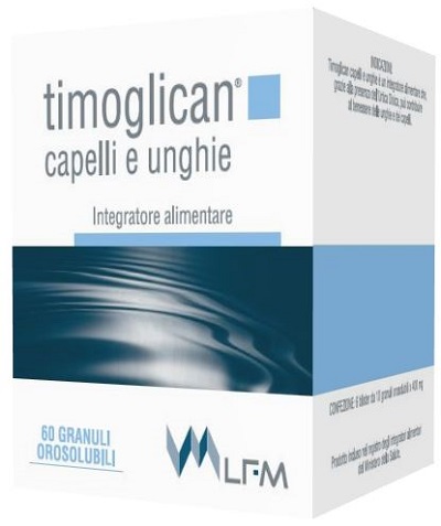 TIMOGLICAN CAPELLI E UNGHIE 60 GRANULI 24 G - Farmavicinoate