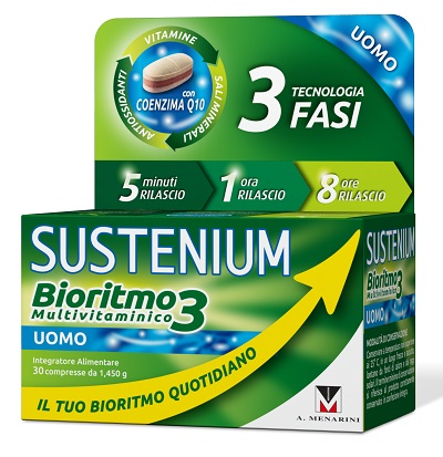 SUSTENIUM BIORITMO3 UOMO ADULTO 30 COMPRESSE - Farmavicinoate