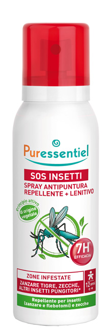 PURESSENTIEL SPRAY ANTIPUNTURA SOS INSETTI PMC 75 ML - Farmavicinoate