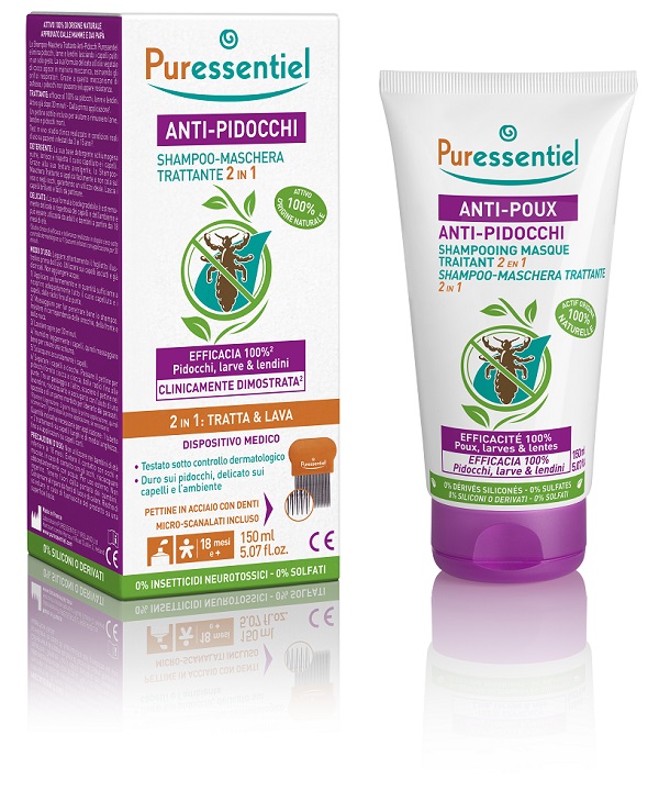 PURESSENTIEL SHAMPOO TRATTANTE ANTI-PIDOCCHI 150 ML - Farmavicinoate