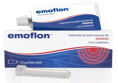 EMOFLON POMATA RETTALE TUBETTO 25 G CON APPLICATORE - Farmavicinoate