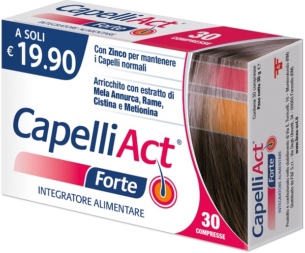 CAPELLI ACT FORTE 30 COMPRESSE - Farmavicinoate