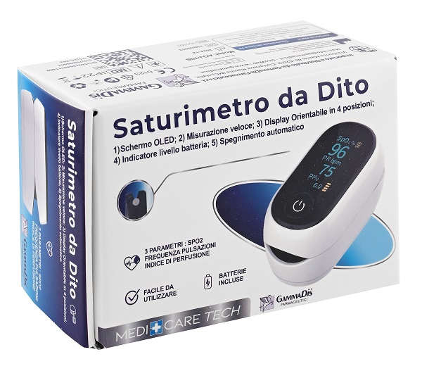 SATURIMETRO PROFESSIONAL 1 PEZZO MEDICARE - Farmavicinoate