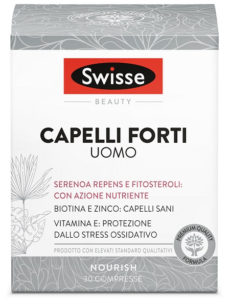 SWISSE CAPELLI FORTI UOMO 30 COMPRESSE - Farmavicinoate