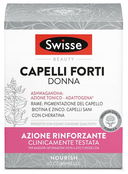 SWISSE CAPELLI FORTI DONNA 30 COMPRESSE - Farmavicinoate