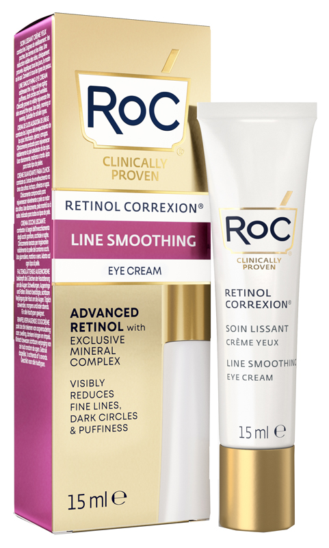 ROC RETINOL CORREXION LINE SMOOTHING CREMA OCCHI 15 ML - Farmavicinoate