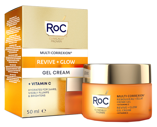 ROC MULTI CORREXION REVIVE + GLOW CREMA VISO GEL 50 ML - Farmavicinoate