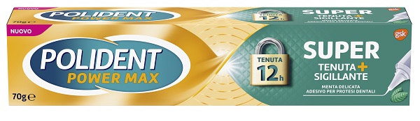 POLIDENT SUPER TENUTA+SIGILLANTE MENTA DELICATA ADESIVO PROTESI DENTALE 70 G - Farmavicinoate