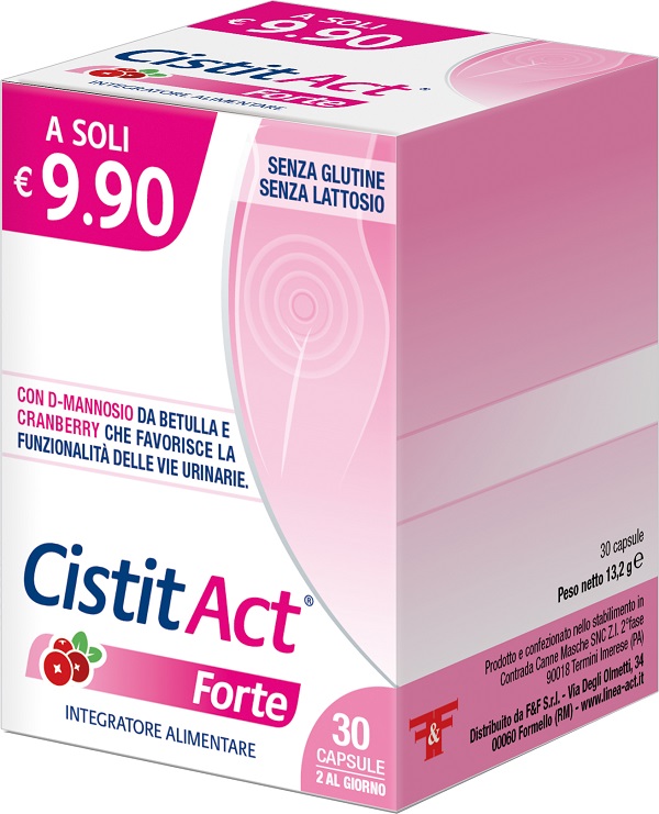 CISTIT ACT FORTE 30 CAPSULE - Farmavicinoate