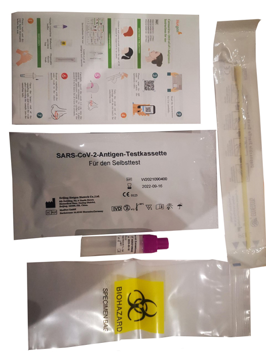 TEST ANTIGENICO RAPIDO COVID-19 HOTGEN AUTODIAGNOSTICO DETERMINAZIONE QUALITATIVA ANTIGENI SARS-COV-2 IN TAMPONI NASALI MEDIANTE IMMUNOCROMATOGRAFIA - Farmavicinoate