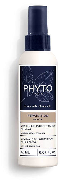 PHYTO PARIS REPARATION SPRAY TERMOPROTETTIVO 230 GRADI CELSIUS ANTI ROTTURA PER CAPELLI DANNEGGIATI FRAGILI 150 ML - Farmavicinoate